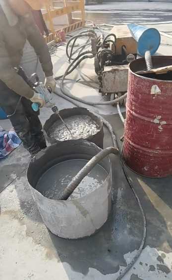邢台柏乡县双液注浆